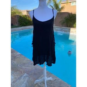 Roxy Beachy Vibes Solid Beach Cover-Up Dress